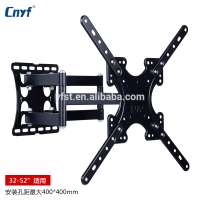 Wall Mount Lcd TV Mount For Most 32"-55" LED LCD Plasma Flat Screen Monitor up to 77 lb VESA 400x400 With Full Motion